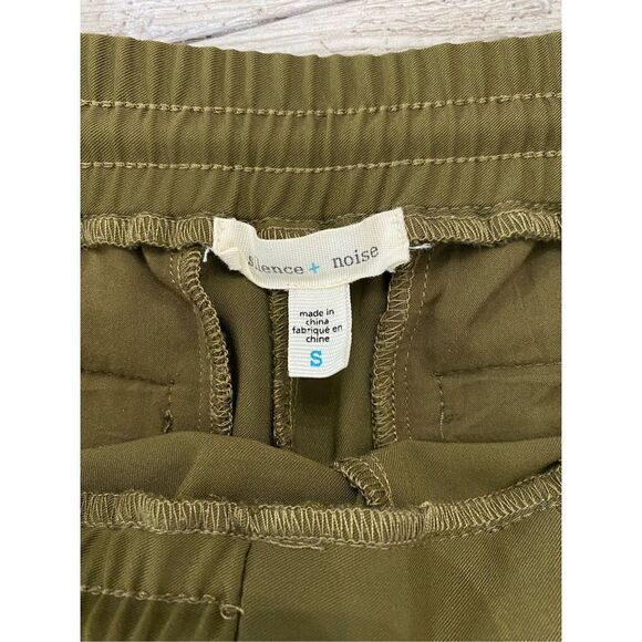 Urban Outfitters Silence + Noise Olive Joggers Pants Womens Size Small - Picture 3 of 6